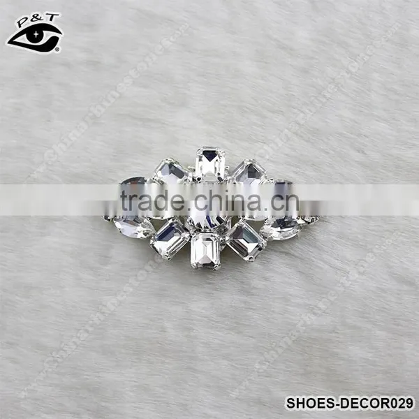 Rhinestone Accessoriesdecorative Shoes Ornament for Women Shoe High Heel Shoes Bags Dress Brooches photo-2