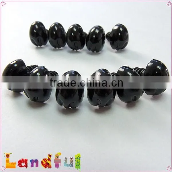 12mm EN71 Approved Plastic Black Soft Plush Animal Safety Koala Nose photo-2
