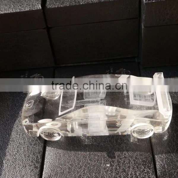 Noble Customized Made Crystal Car Model Crystal Glass Car Model,K9 Crystal Automobile Mould,Motorcar Figurine photo-5