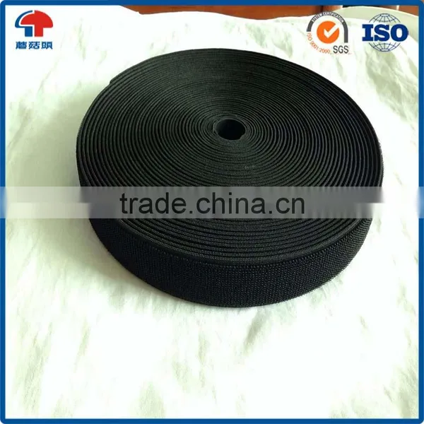 Elastic Unnapped Loop Strap ,50MM Black Elastic Loop,Medical Use Flexible Strap photo-4