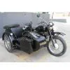 New Style Black Sidecar Motorcycle Three-wheeled Motor Vehicle