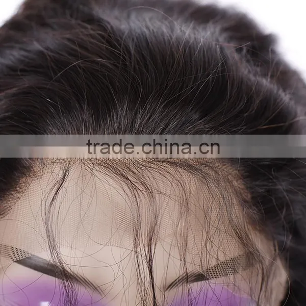 Peruvian Hair 360 Lace Frontal Closure With Lace Band photo-3
