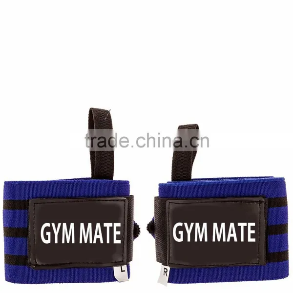 WRIST WRAPS 24" LONG WIDE 3" WITH LEATHER LOGO photo-3