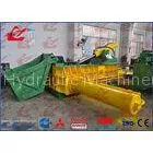 Metal Scrap Baling Machine Diesel Engine Drive With Hopper 1 Year Warranty