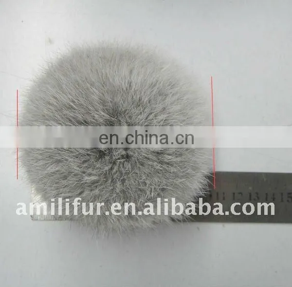 Fur Accessory Real Rabbit Ball 100% Handcrafted (STY/NO. B222-10)