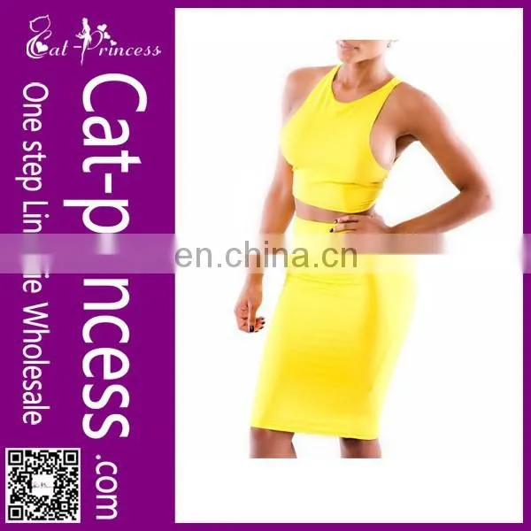 New Arrival Fitted Two Piece Knee-length 2015 Latest Dress photo-6