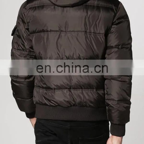 Soft Artificial Down Jacket for Men photo-3