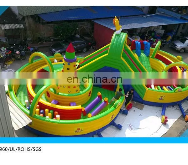 Outdoor Giant Inflatable Obstacle Course. 8 Shape Inflatable Obstacle Course Equipment photo-2