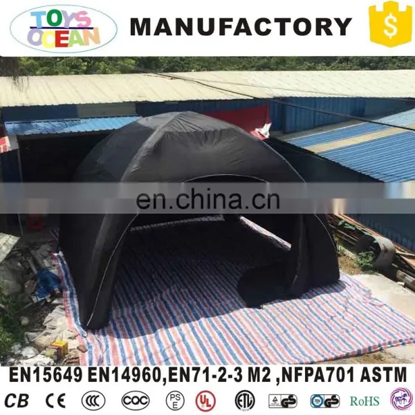 Black Dome Inflatable Advertising Tent, Gaint Inflatable Dome Tent For Sale photo-2
