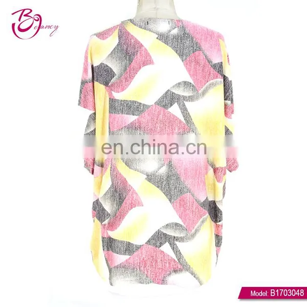 Affordable Price Fat Size Short Sleeve Blouse For Women photo-2
