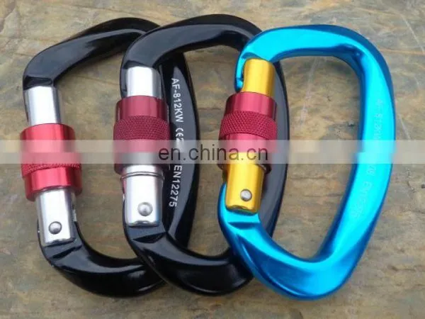 Strong Aviation Aluminum A7075 Rock Climbing Carabiner With Screw Lock photo-2