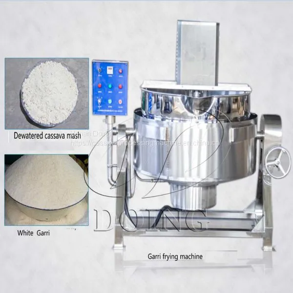 Full Stainless Steel Garri Frying Machine photo-4