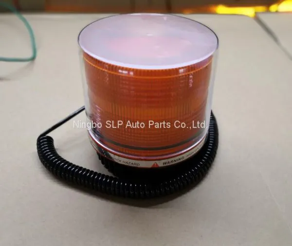 30 LED Magnetic Mount Strobe and Rotating Beacon Rooftop Warning Light Amber