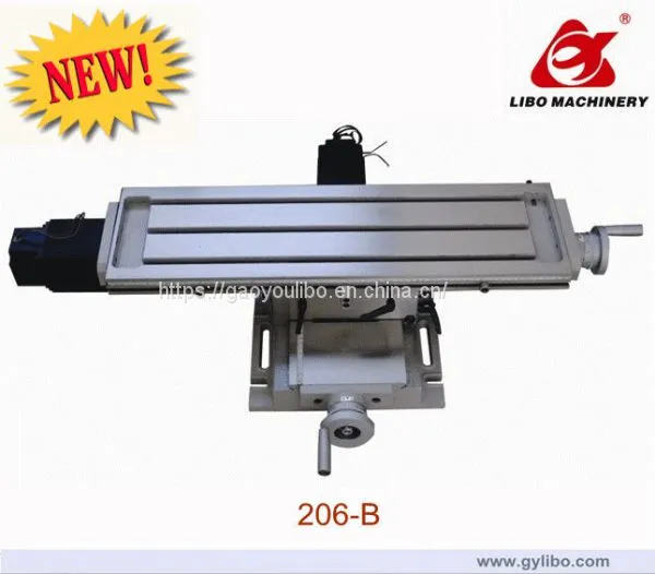 206-B CNC Cross Slide Table With Stepper Motor