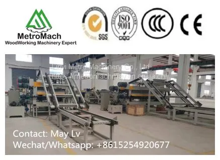 Cast Iron Body Hard Wood Plywood Veneer CNC Spindleless Rotary Peeling Machine photo-2