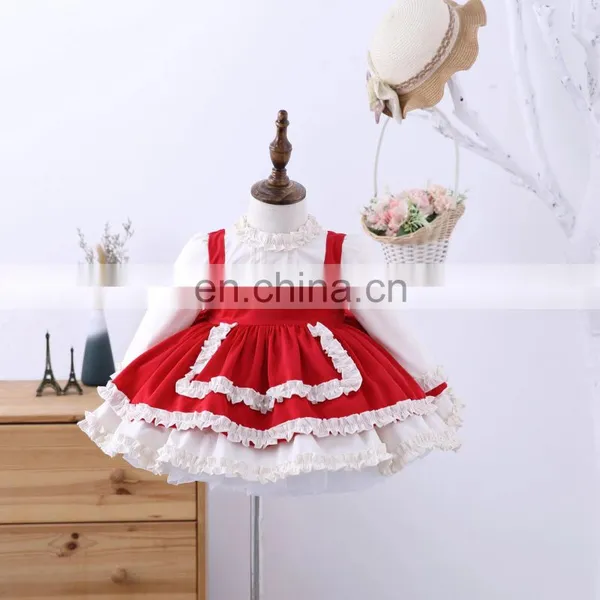Kids Clothes Wholesale 2020 Girls Lolita Dress 3PCS Spanish Princess Dress Ball Princess Christmas Birthday photo-4