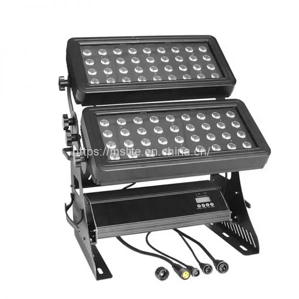 72x10w Led Wall Washer Light Wall Outdoor RGBW 4 In1 DMX 512 Dual-head Outdoor Dimmable photo-4