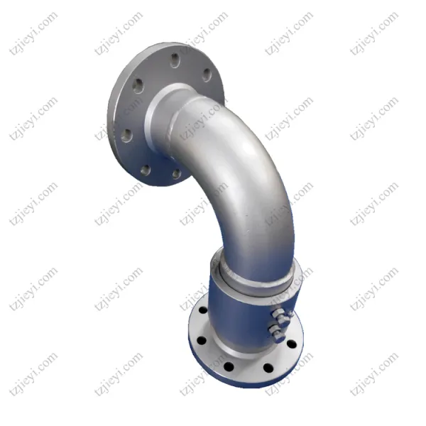 Stainless Steel High Pressure 90 Degree Flange Connection Hydraulic Water Swivel Joint for Fire Fighting System photo-2