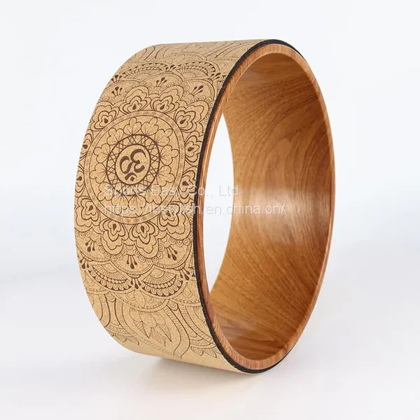 Low MOQ Customized Cork Yoga Wheel With CE Certification photo-5