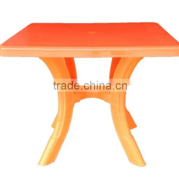 Popular Removable Square Plastic Dining Table photo-2