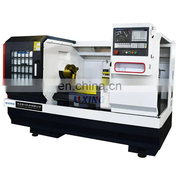 Semi Auto Horizontal CK6150 Machinery Automatic Flat Bed Cnc Lathe Machine photo-2