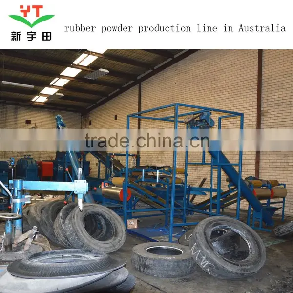 Sale Scrap Tire Rubber Powder Making Machinery photo-2