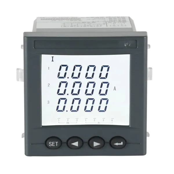 Best Selling Acrel AMC72L-AI3/K 3 Phase LCD Programmable Current Meter With 2DI+2DO photo-2