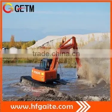Brand New Amphibious Pontoons GET150P for 13-15 t Excavator Assembly HItachi Amphibious Excavator Supplier photo-2