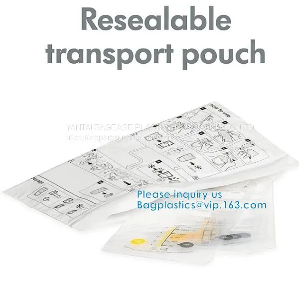 Custom Printed Clear Cheap Food Packaging Baby Food Spout Pouch Easy Breast Milk Bag Breast Milk Storage Bag photo-3