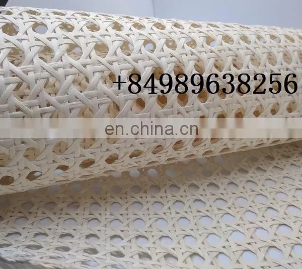 Factory Eco Friendly High Quality Natural Rattan Cane Webbing Roll Woven Rattan Webbing Cane photo-5
