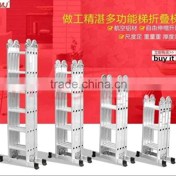 Multi-function Ladder 4X3 With Big Hinge photo-3