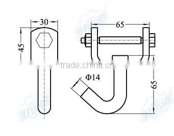 04318 Ratchet J Hook Tie Down photo-2