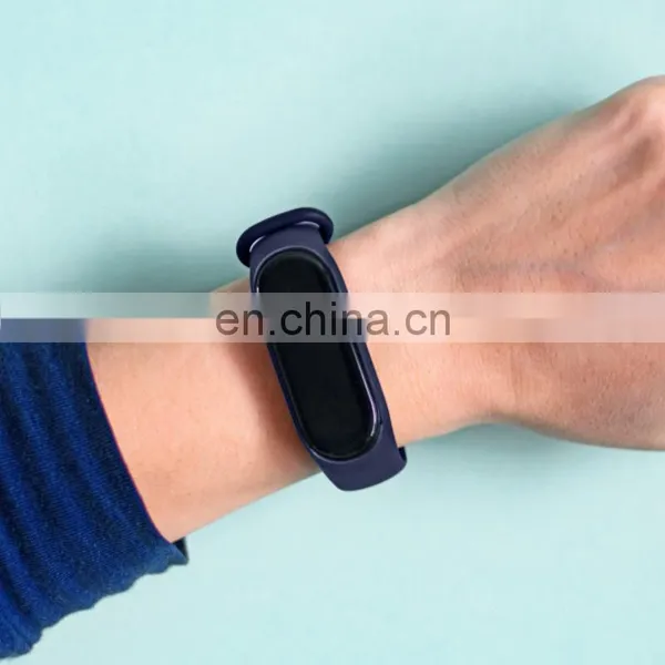 2021 Multiple Colors Silicone Wrist Band Accessories M3 M4 M5 Replacement Band Strap For Xiaomi Mi Band 3 4 5 Strap photo-4