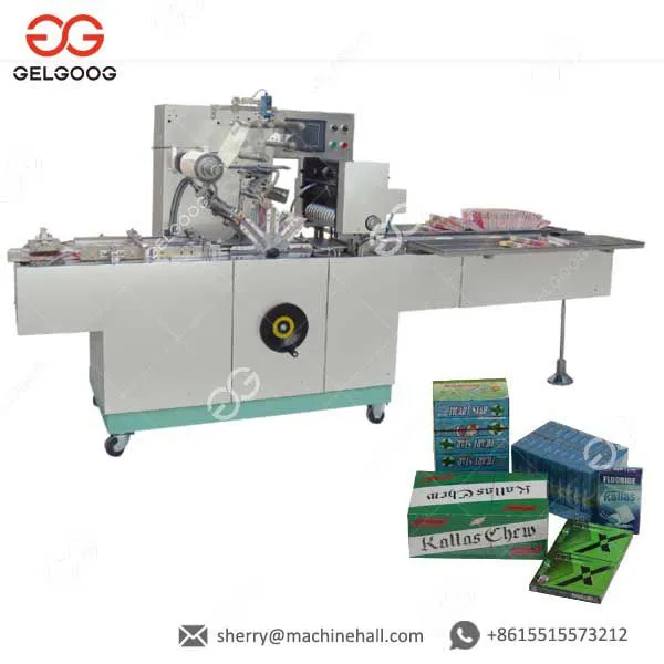 Automatic Box Cellophane Wrapping Machine|Condoms Overwrapping Machine