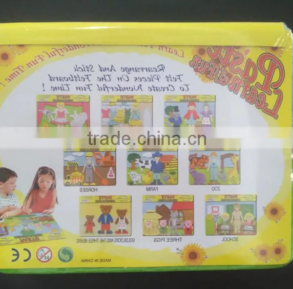 China Supplier Innovative Products Games for Girls Dress up New Intelligent ToyFelt Fabric Arts & Crafts Puzzle Jigsaw photo-5