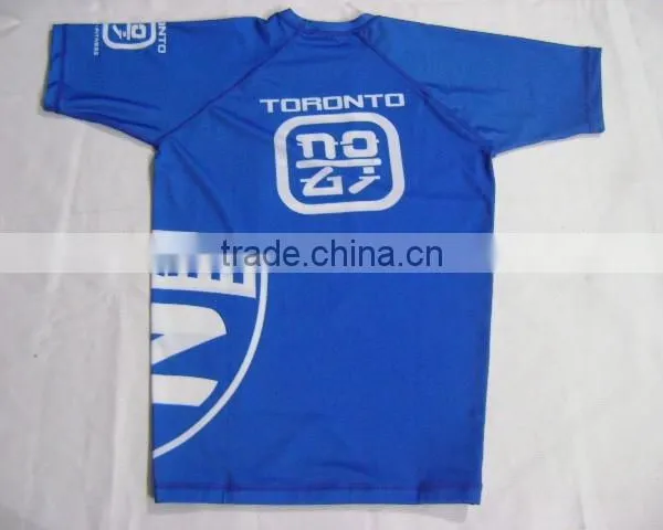 Sublimated Rash Guard (mixed Martial Arts Rash Guard) Made With 80% Spandex 20% Lycra photo-2
