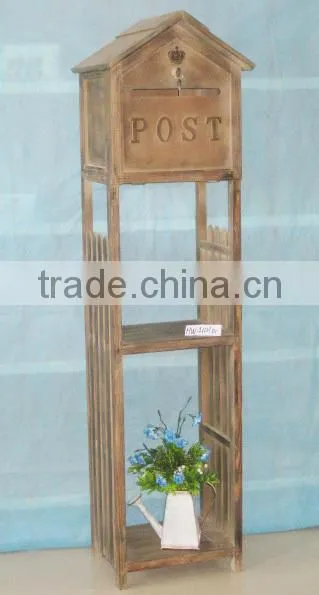 Wooden Post Box photo-3