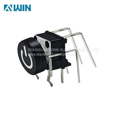 Momentary Illuminated Right Angle LED Tact Button Switches