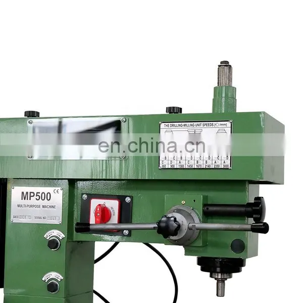 MP500 Wholesale Lathe Mill Combo for Metal Working From Chinese Factory Directly photo-5