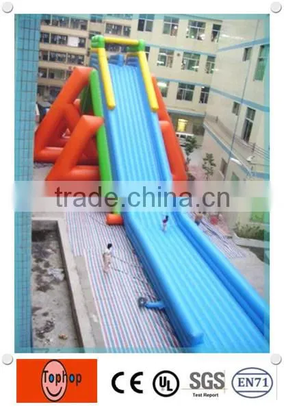 PVC Tarpaulin Giant Inflatable Water Slide For Kids And Adults photo-3