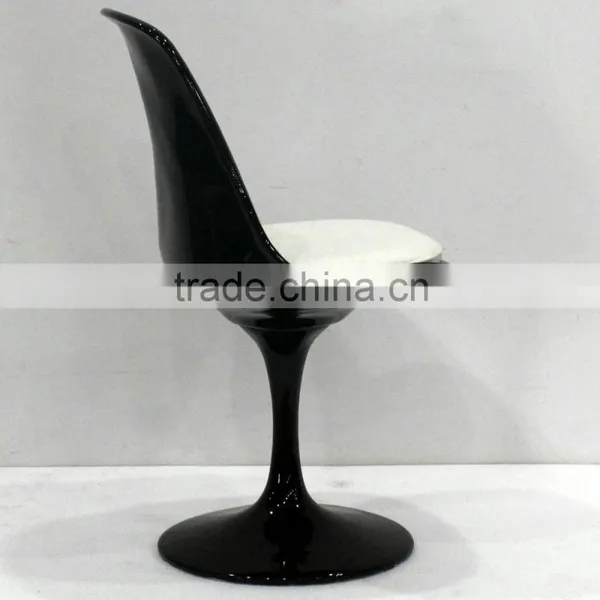 Replica Tulip Side Fiberglass Chair With Cushion Designed by Eero Saarinen photo-3