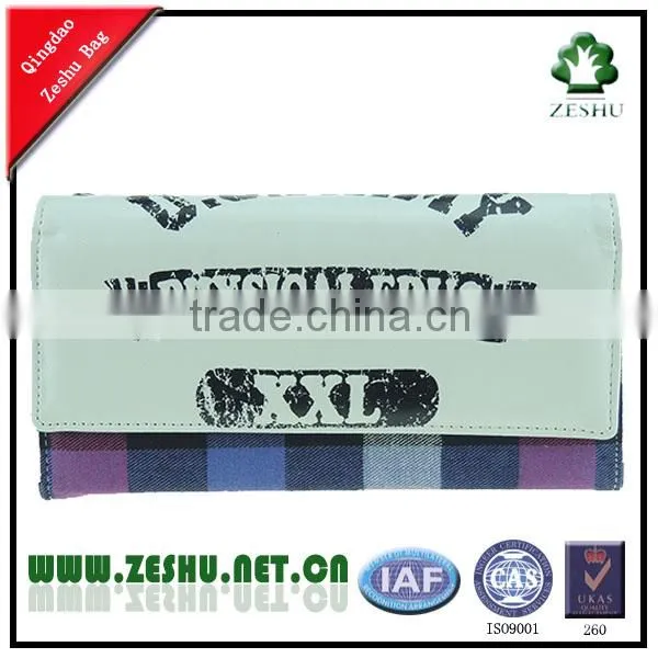 2015 Fashion Artificial Leather Wallet for Lady