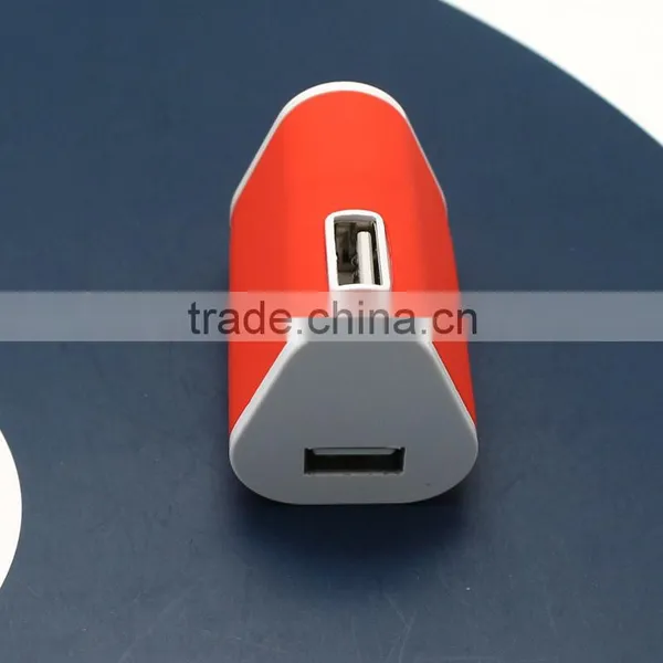 High Speed Dual Usb Charger for Iphone Battery Charger and Mobile Phone Charger With 2 Ports of Usb photo-2