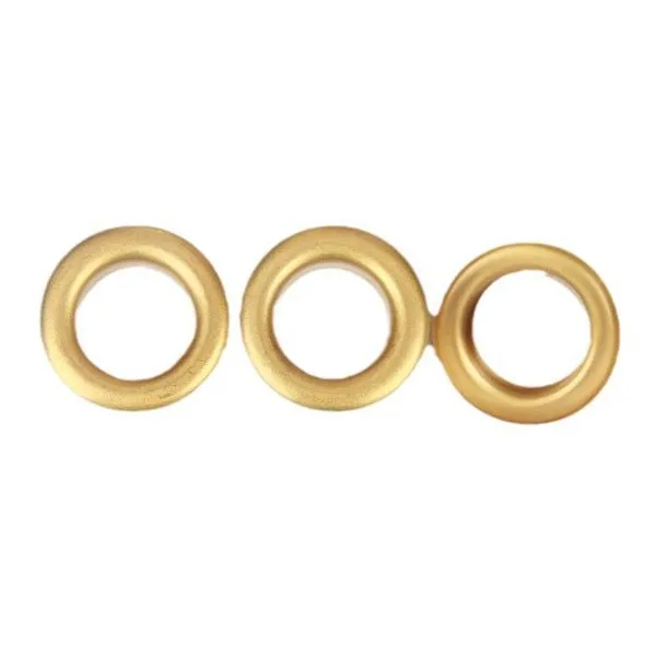 Metal Grommets Eyelets Gold Eyelet for Bag Shoes and Garment Accessories