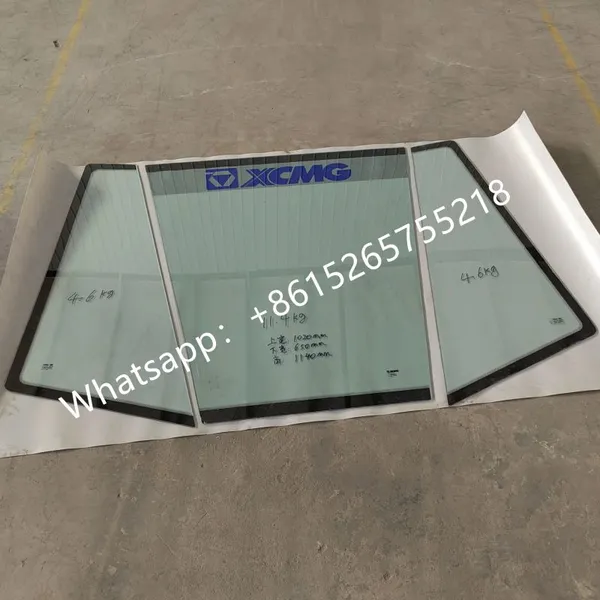 X CMG LW500FN ZL50GN Loader's Construction Machinery Parts 251809988 Left Front Glass 252910806 Left Door Lower Glass Parts photo-4