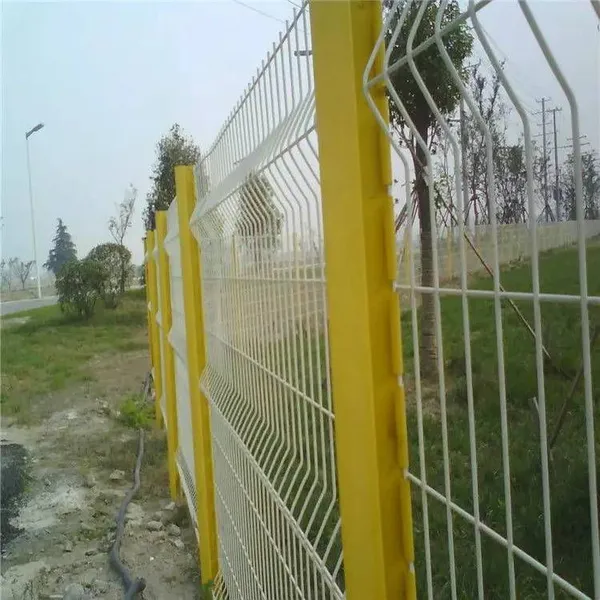 Hot-Dip Galvanized 3D Curved Fence 3.0mm Mesh for Industrial Security photo-2
