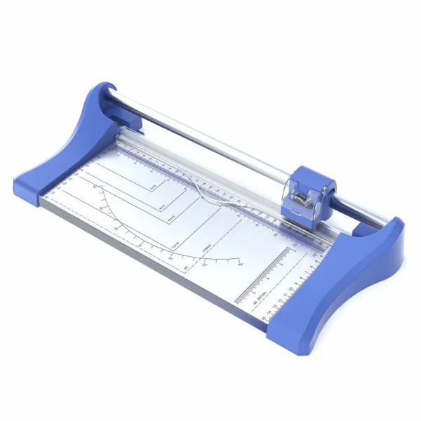 Premium 4-in-1 Rotary Paper Trimmer Cutter A4 12 Inch Perforation, Wave Scoring Creasing Robust Metal Steel Base Plate IDPC046 photo-4