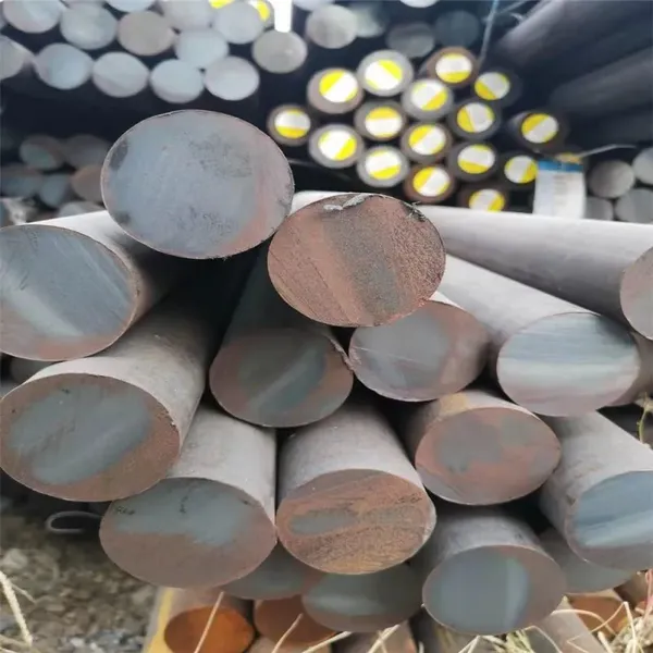 Warmgewalzter Kohlenstoffstahlstab mit einem Durchmesser von 50 mm, mit Werkzeugprüfbericht und 12-monatiger Garantie