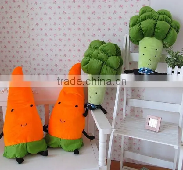 2016 Hot Sale In Stock High Quality Wholesale Soft Cute Carrot Pillow photo-2