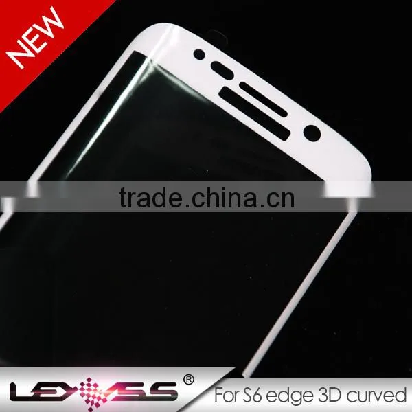 Wholesale Price 3D Curved Edge Full Size Tempered Glass Screen Protector Film for s6 Edge photo-2